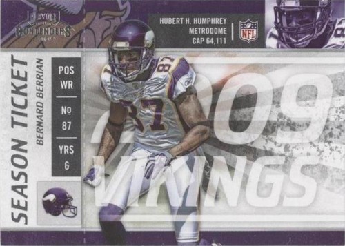 2009 Playoff Contenders Bernard Berrian #56
