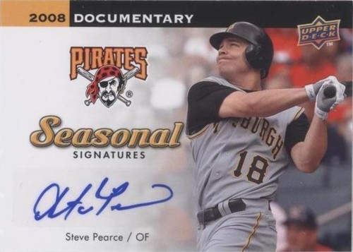 2008 Upper Deck Documentary - Steve Pearce #SP