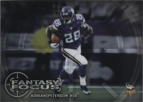 2014 Topps Chrome Adrian Peterson #FF-AP