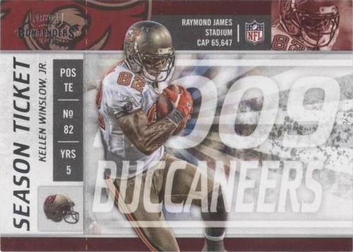 2009 Playoff Contenders Kellen Winslow Jr. #94