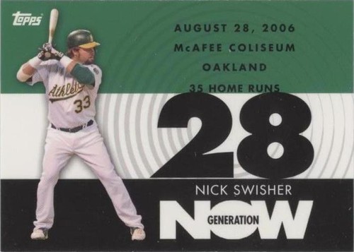 2007 Topps - Nick Swisher #GN387