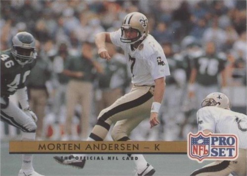 1992 Pro Set Morten Andersen #253