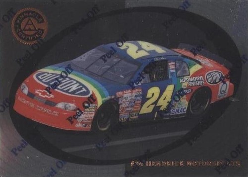 1997 Pinnacle Certified - Jeff Gordon #58