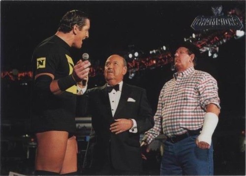 2011 Topps WWE Champions - Bob Orton Bob Orton Jr Gene Okerlund #68