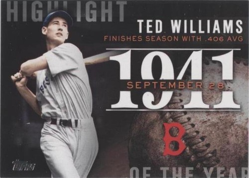 2015 Topps Update Series - Ted Williams #H-66