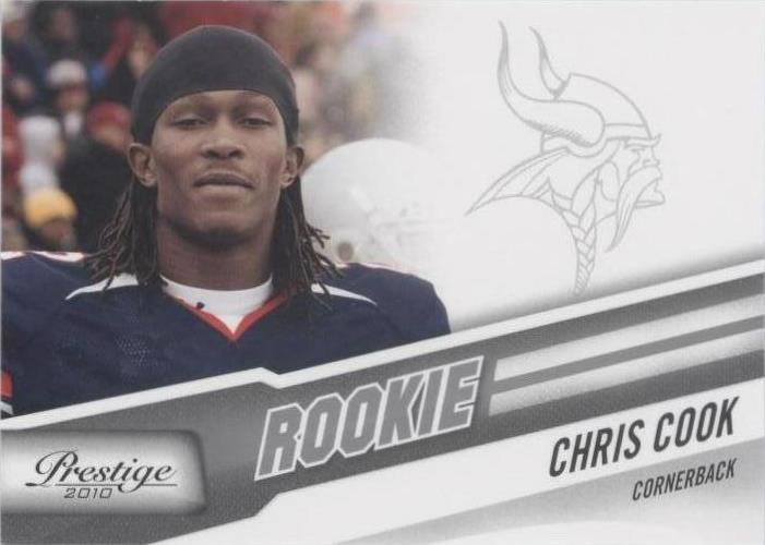 2010 Playoff Prestige Chris Cook #221
