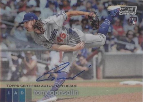 2020 Topps Stadium Club Chrome - Tony Gonsolin #UATG