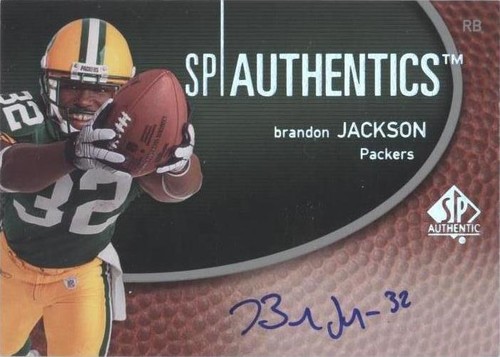 2007 SP Authentic Brandon Jackson #SPAA-BJ