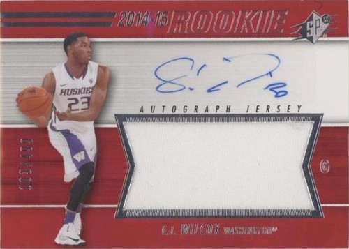 2014-15 SPx - C.J. Wilcox #79
