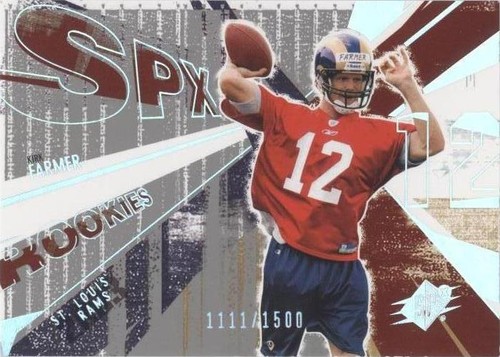 2003 SPx Kirk Farmer #116