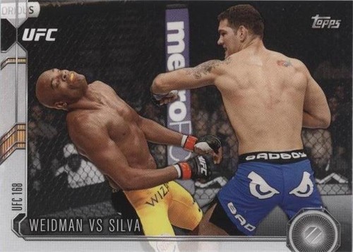2015 Topps UFC Chronicles - Anderson Silva Chris Weidman #275