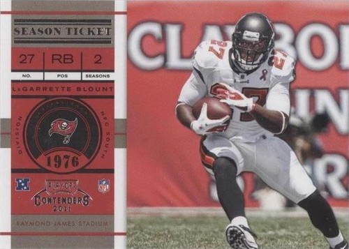 2011 Playoff Contenders LeGarrette Blount #87