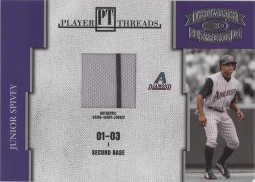 2004 Donruss Throwback Threads - Junior Spivey #PT-39