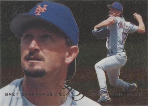 1995 Flair - Bret Saberhagen #175