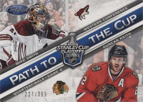 2012-13 Panini Certified - Duncan Keith Mike Smith #PCQF14