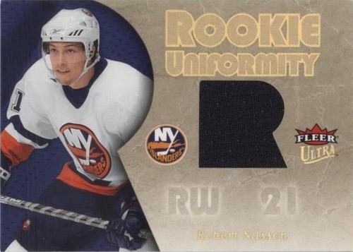 2005-06 Fleer Ultra - Robert Nilsson #RU-RN