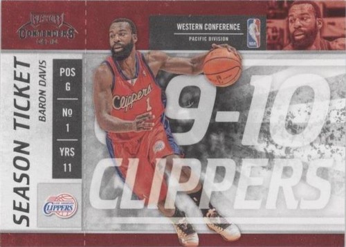 2009-10 Playoff Contenders - Baron Davis #79