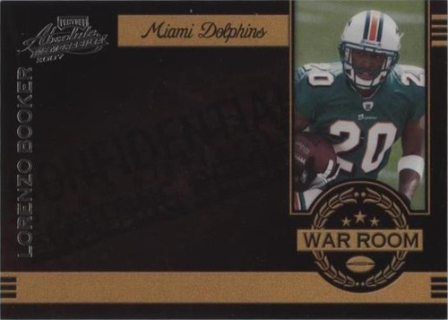 2007 Playoff Absolute Memorabilia Lorenzo Booker #WR-12