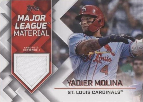 2022 Topps Series 1 - Yadier Molina #MLM-YM