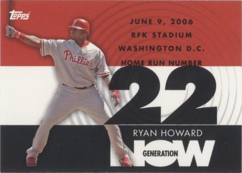 2007 Topps - Ryan Howard #GN22