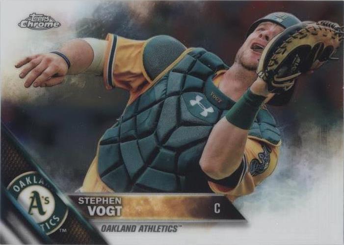 2016 Topps Chrome - Stephen Vogt #156