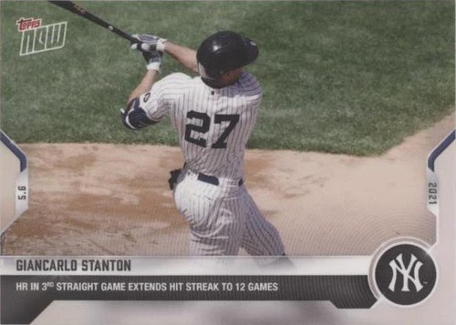 2021 Topps Now - Giancarlo Stanton #177