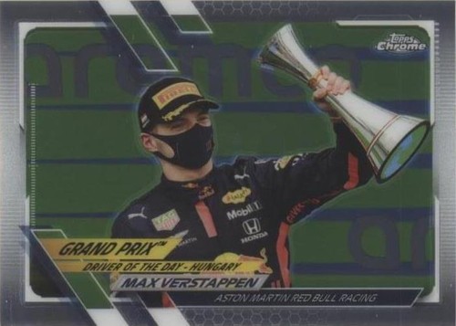 2021 Topps Chrome Formula 1 - Max Verstappen #168