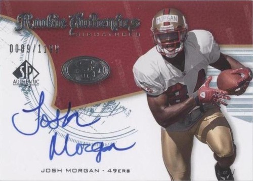 2008 SP Authentic Josh Morgan #213