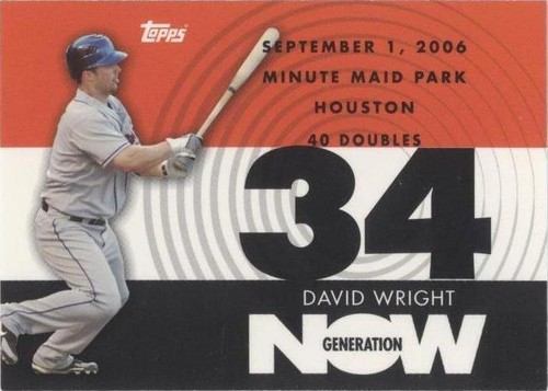 2007 Topps - David Wright #GN180
