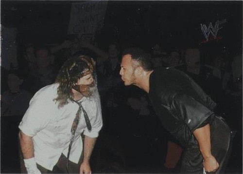 2000 Comic Images WWF No Mercy - Mankind The Rock #49