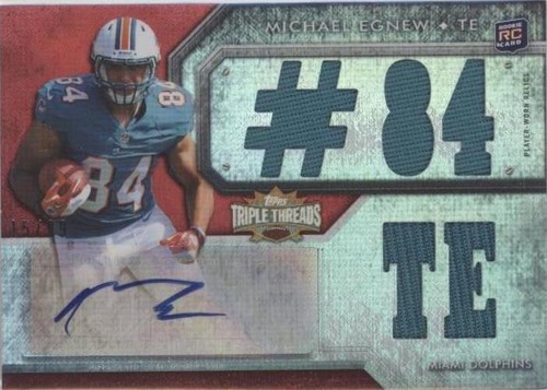 2012 Topps Triple Threads Michael Egnew #115