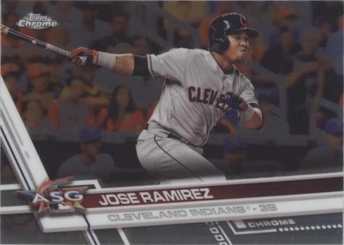 2017 Topps Chrome Update - Jose Ramirez #HMT59