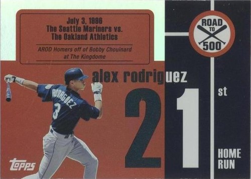2007 Topps - Alex Rodriguez #ARHR21