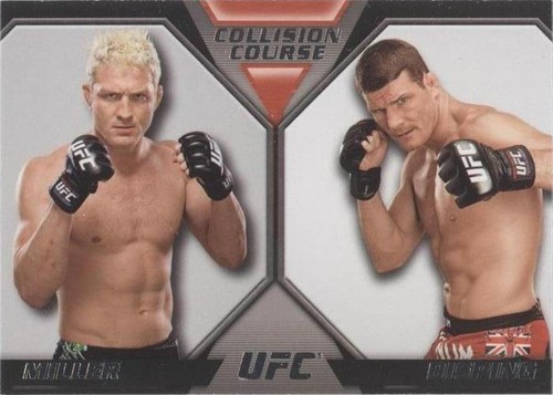 2011 Topps UFC Moment of Truth - Jason Miller Michael Bisping #CC-BM