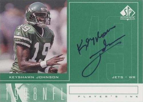 1998 SP Authentic Keyshawn Johnson #KJ