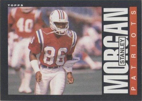 1985 Topps Stanley Morgan #329