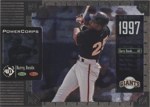 1998 Upper Deck UD3 - Barry Bonds #55