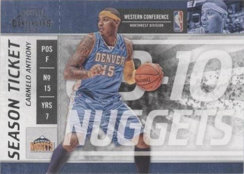 2009-10 Playoff Contenders - Carmelo Anthony #39