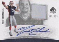2007 SP Authentic Trent Edwards #287