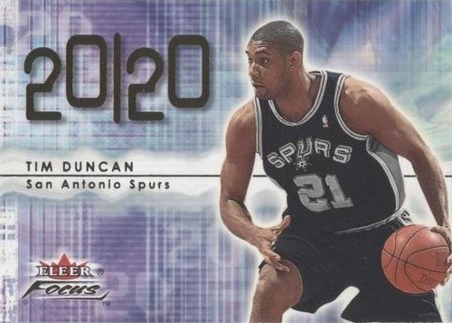 2000-01 Fleer Focus - Tim Duncan #225
