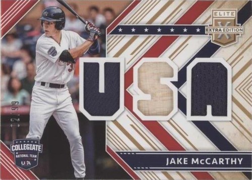 2018 Panini Elite Extra Edition - Jake McCarthy #USAM-JM
