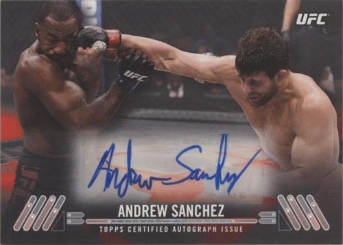 2017 Topps UFC Knockout - Andrew Sanchez #KA-AS