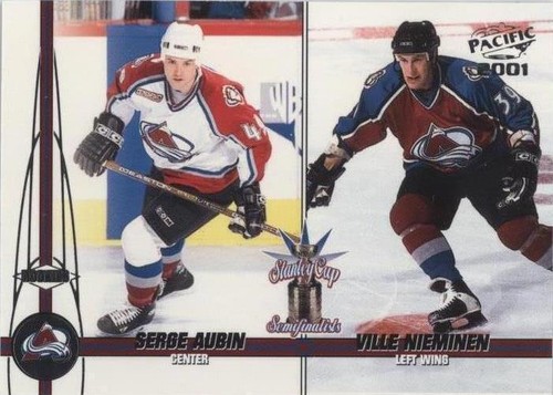 2000-01 Pacific - Serge Aubin Ville Nieminen #125