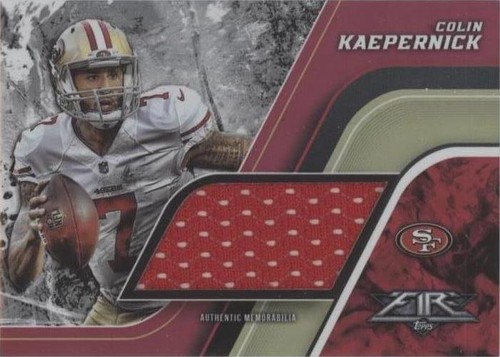 2015 Topps Fire Colin Kaepernick #FJR-CK