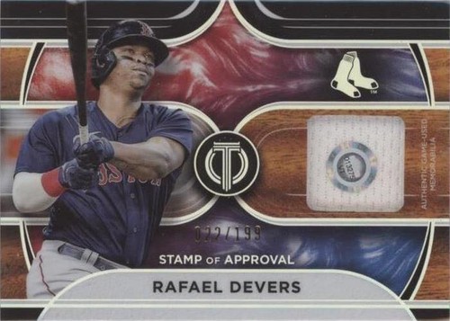 2022 Topps Tribute - Rafael Devers #SOA-RD