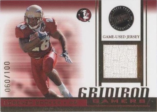 2007 Press Pass Lorenzo Booker #GG-LB