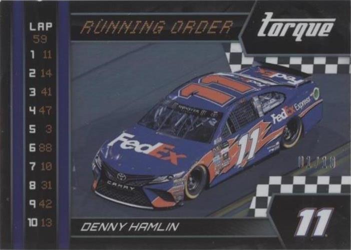 2017 Panini Torque - Denny Hamlin #RO6
