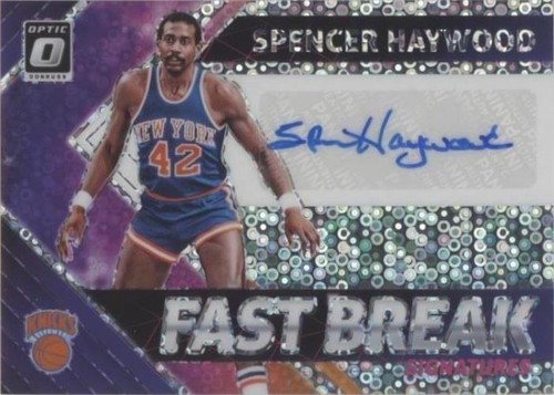 Spencer Haywood AUTO 2021-22 Optic Signature Series SP #SS