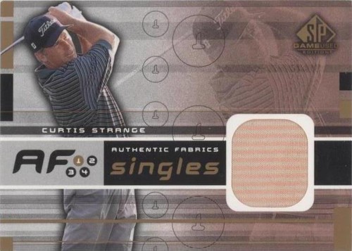 2003 SP Game Used Edition - Curtis Strange #AF-CS