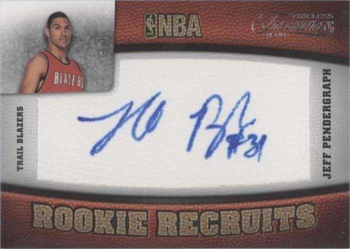 2009-10 Timeless Treasures - Jeff Pendergraph #128